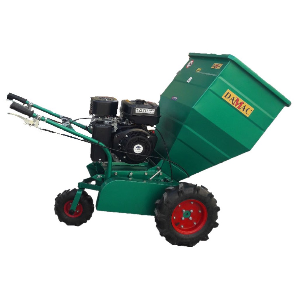 25-180-2-damac-14hp-robin-βενζινοκίνητος-θρυμματιστής-κλαδιών-αυτοκινούμενος